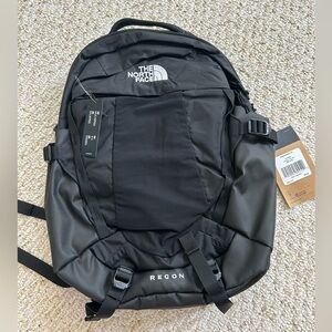 black recon north face backpack brand new